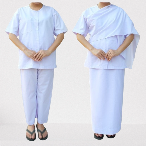 ชุดแต่งกายสำหรับผู้ปฏิบัติธรรม