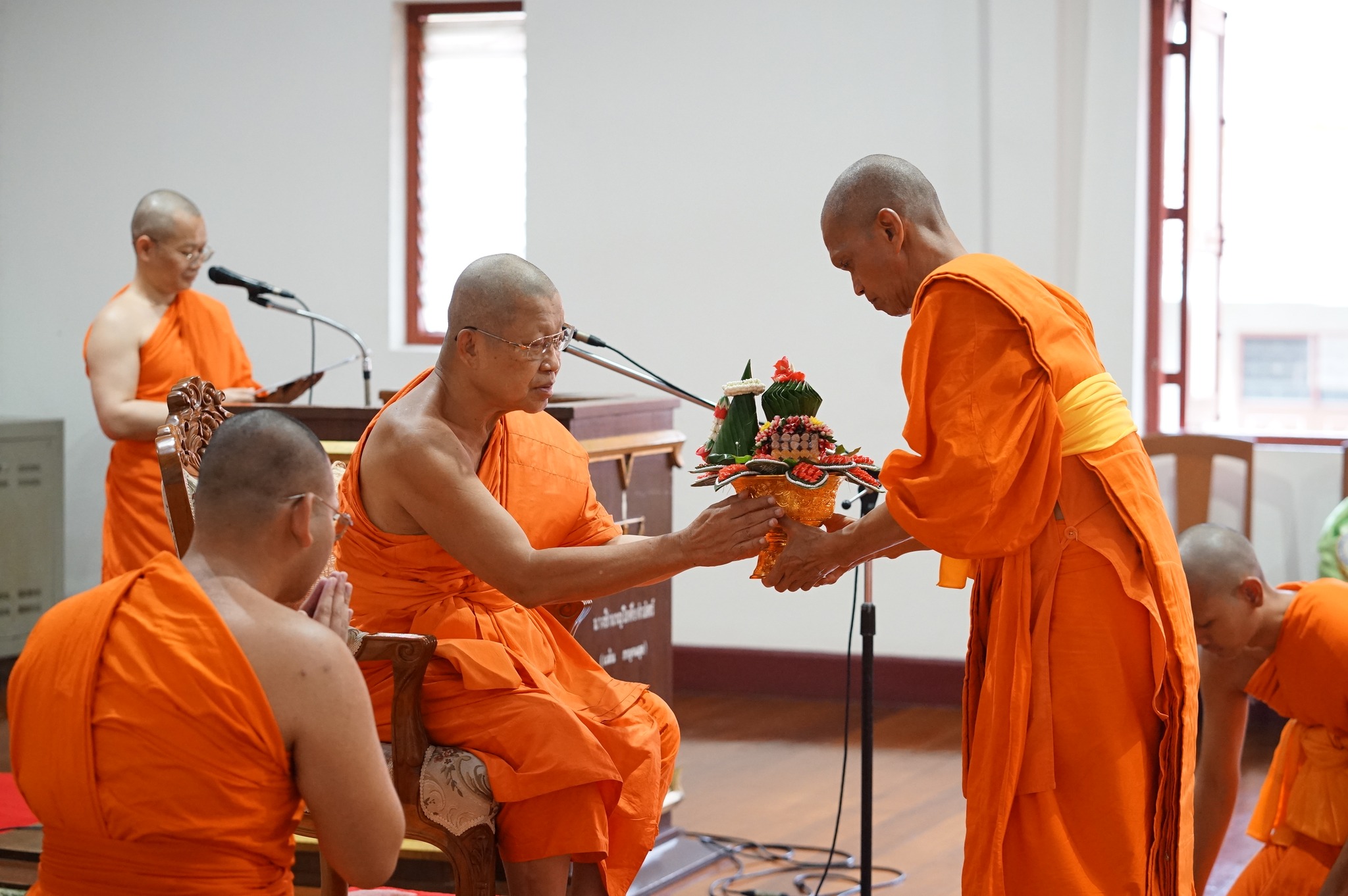 ปฐมนิเทศ เปิดการศึกษาพระปริยัติธรรม สำนักเรียนวัดปากน้ำ ประจำปี ๒๕๖๘